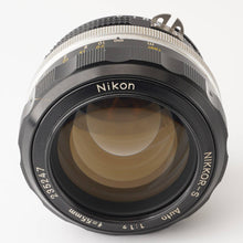 Load image into Gallery viewer, Nikon Ai converted NIKKOR-S Auto 55mm f/1.2