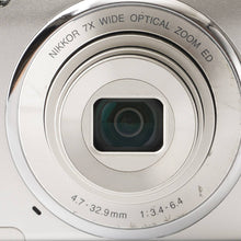 Load image into Gallery viewer, Nikon COOLPIX S3400 / NIKKOR 7X WIDE OPICAL ZOOM ED 4.7-32.9mm f/3.4-6.4
