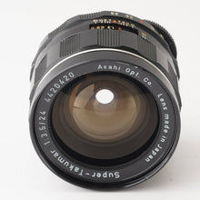 画像をギャラリービューアに読み込む, ペンタックス Pentax Asahi スーパータクマー Super Takumar 24mm F3.5 M42マウント