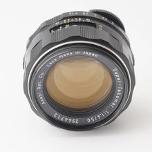 画像をギャラリービューアに読み込む, ペンタックス Pentax Asahi スーパータクマー Super Takumar 50mm F1.4 M42マウント