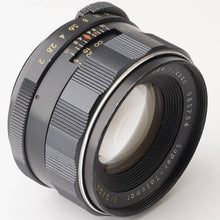 画像をギャラリービューアに読み込む, ペンタックス Pentax Asahi スーパータクマー Super Takumar 55mm F2 M42マウント