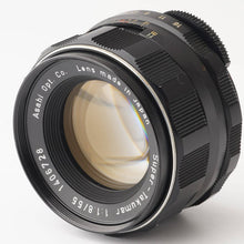画像をギャラリービューアに読み込む, ペンタックス Pentax Asahi スーパータクマー Super Takumar 55mm F1.8 M42マウント