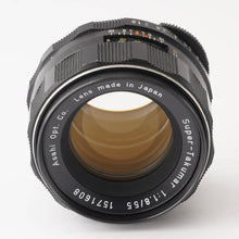 画像をギャラリービューアに読み込む, ペンタックス / Pentax Asahi スーパータクマー Super Takumar 55mm F1.8 M42 マウント