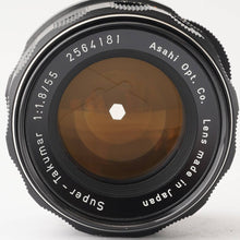画像をギャラリービューアに読み込む, ペンタックス Pentax Asahi スーパータクマー Super Takumar 55mm F1.8 M42マウント