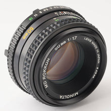 画像をギャラリービューアに読み込む, ミノルタ Minolta MD ROKKOR 50mm F1.7