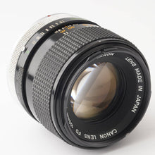 画像をギャラリービューアに読み込む, キヤノン Canon FD 100mm F2.8 S.S.C.
