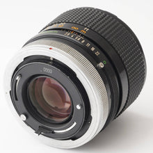 画像をギャラリービューアに読み込む, キヤノン Canon FD 100mm F2.8 S.S.C.