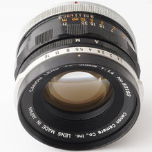画像をギャラリービューアに読み込む, キヤノン Canon FL 50mm F1.4
