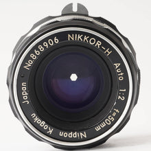 画像をギャラリービューアに読み込む, ニコン Nikon Nippon Kogaku 非Ai NIKKOR-H Auto 50mm F2