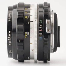 画像をギャラリービューアに読み込む, ニコン Nikon 非Ai NIKKOR-H Auto 28mm F3.5