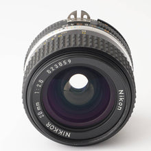 Load image into Gallery viewer, Nikon Ai-s NNIKKOR 28mm f/2.8