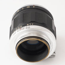 画像をギャラリービューアに読み込む, Leotax LEONON 5cm 50mm f/2 ライカ L39マウント