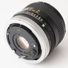 画像をギャラリービューアに読み込む, キヤノン Canon FD 28mm F2.8 S.C.