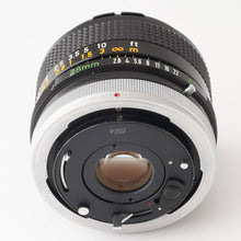 画像をギャラリービューアに読み込む, キヤノン Canon FD 28mm F2.8 S.C.