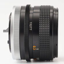 画像をギャラリービューアに読み込む, キヤノン Canon FD 28mm F2.8 S.C.