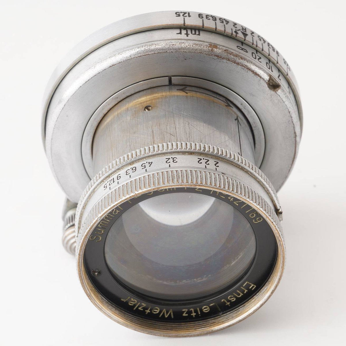 ライカ Leica Ernst Leitz Wetzlar Summar 5cm 50mm F2 沈胴 ライカ Leica Ernst Leitz Wetzlar Summar 5cm 50mm F2 沈胴