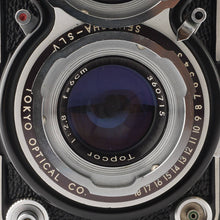 Load image into Gallery viewer, Tokyo Kogaku PRIMO-JR 4X4 127mm / Topcor 6cm 60mm f/2.8