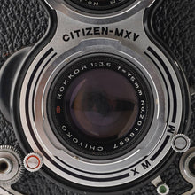 画像をギャラリービューアに読み込む, ミノルタ Minolta AUTOCORD 前期 / CHIYOKO ROKKOR 75mm F3.5