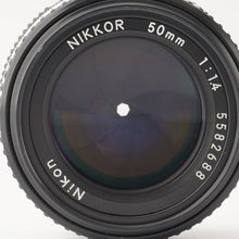 画像をギャラリービューアに読み込む, ニコン Nikon Ai-s NIKKOR 50mm F1.4