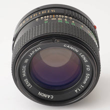 Load image into Gallery viewer, Canon New FD 50mm f/1.4