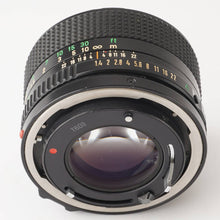 Load image into Gallery viewer, Canon New FD 50mm f/1.4