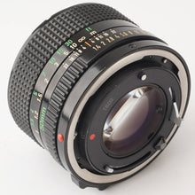 Load image into Gallery viewer, Canon New FD 50mm f/1.4