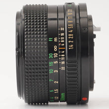 Load image into Gallery viewer, Canon New FD 50mm f/1.4