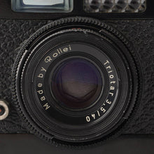 画像をギャラリービューアに読み込む, ローライ Rollei B35 / Triotar 40mm F3.5