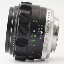 画像をギャラリービューアに読み込む, ミノルタ Minolta MC Rokkor PG 58mm F1.2 MCマウント