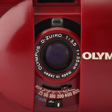 画像をギャラリービューアに読み込む, オリンパス Olympus XA2 レッド D.ZUIKO 35mm F3.5 / A11 フラッシュ