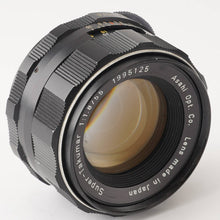 Load image into Gallery viewer, Pentax Asahi Super Takumar 55mm f/1.8 M42 mount