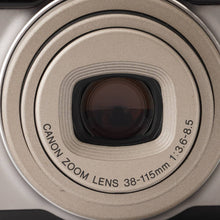 画像をギャラリービューアに読み込む, キヤノン Canon Autoboy S AiAF PANORAMA / ZOOM 38-115mm F3.6-8.5