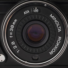 画像をギャラリービューアに読み込む, ミノルタ Minolta HI-MATIC AF / ROKKOR 38mm F2.8