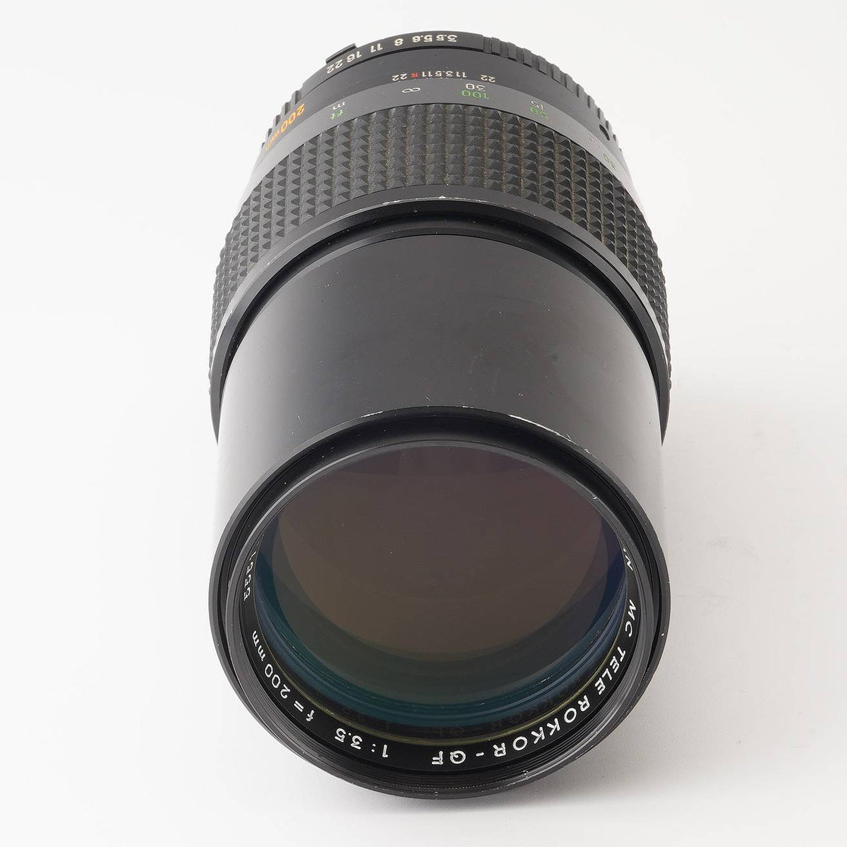 ミノルタ Minolta MC TELE ROKKOR-QF 200mm F3.5 – Natural Camera / ナチュラルカメラ