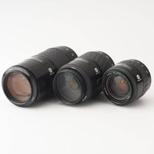 画像をギャラリービューアに読み込む, Minolta AF ZOOM 35-105mm / 70-210mm / 100-300mm Sony Aマウント レンズセット