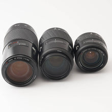 画像をギャラリービューアに読み込む, Minolta AF ZOOM 35-105mm / 70-210mm / 100-300mm Sony Aマウント レンズセット
