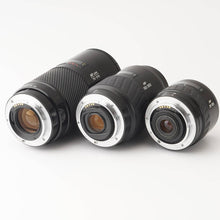 画像をギャラリービューアに読み込む, Minolta AF ZOOM 35-105mm / 70-210mm / 100-300mm Sony Aマウント レンズセット