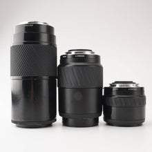 画像をギャラリービューアに読み込む, Minolta AF ZOOM 35-105mm / 70-210mm / 100-300mm Sony Aマウント レンズセット