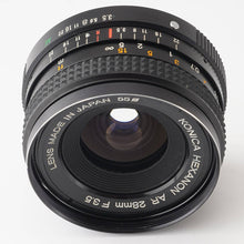 画像をギャラリービューアに読み込む, コニカ Konica HEXANON AR 28mm F3.5 ARマウント