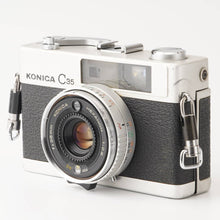 画像をギャラリービューアに読み込む, コニカ Konica C35 / HEXANON 38mm F2.8