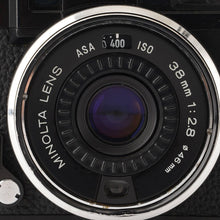 画像をギャラリービューアに読み込む, ミノルタ Minolta HI-MATIC AF DATE / 38mm F2.8