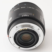 画像をギャラリービューアに読み込む, ミノルタ Minolta AF Macro 50mm F2.8 Sony Aマウント