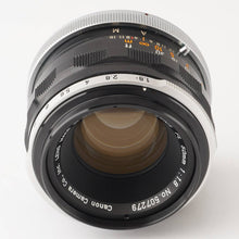 画像をギャラリービューアに読み込む, キヤノン Canon FL 50mm F1.8
