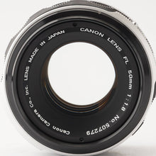 画像をギャラリービューアに読み込む, キヤノン Canon FL 50mm F1.8