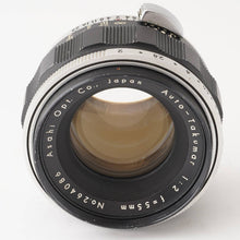 Load image into Gallery viewer, Pentax Asahi Auto Takumar 55mm f/2 M42 mount