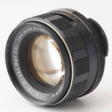画像をギャラリービューアに読み込む, ペンタックス Pentax Asahi スーパータクマー Super Takumar 55mm f/1.8 前期 M42マウント