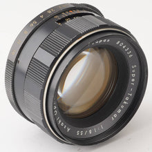 画像をギャラリービューアに読み込む, ペンタックス Pentax Asahi スーパータクマー Super Takumar 55mm f/1.8 前期 M42マウント