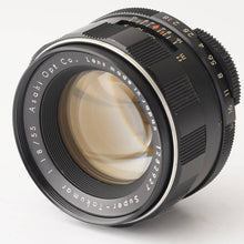 画像をギャラリービューアに読み込む, ペンタックス Pentax Asahi スーパータクマー Super Takumar 55mm f/1.8 前期 M42マウント