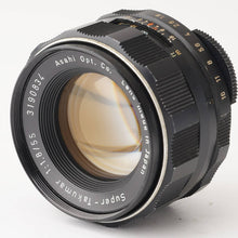 画像をギャラリービューアに読み込む, ペンタックス Pentax Asahi スーパータクマー Super Takumar 55mm f/1.8 M42マウント