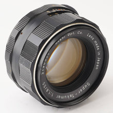 画像をギャラリービューアに読み込む, ペンタックス Pentax Asahi スーパータクマー Super Takumar 55mm f/1.8 M42マウント